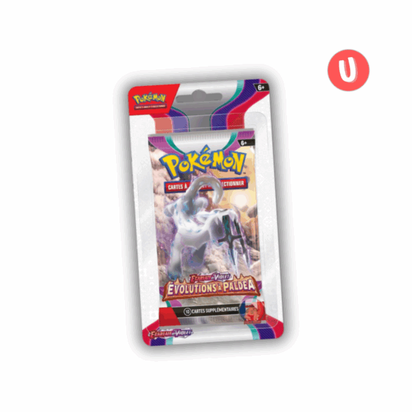 BLISTER POKEMON ÉVOLUTION À PALDEA – 1 BOOSTER – EV02